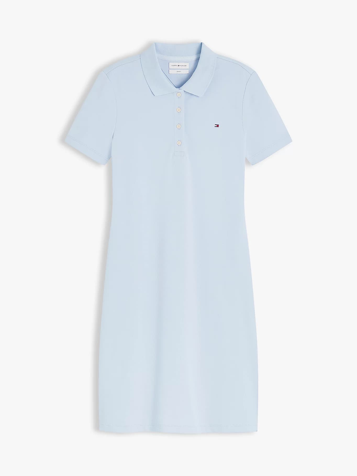 Robe polo slim courte 1985 en piqué